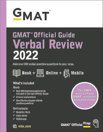 Gmat official guide verbal - gmat,