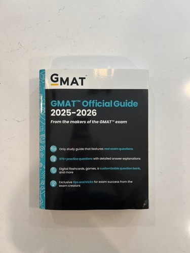 Gmat official guide 2025 - official, 2026
