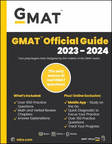 Gmat official guide 2023 2024 - gmat, 2023-2024