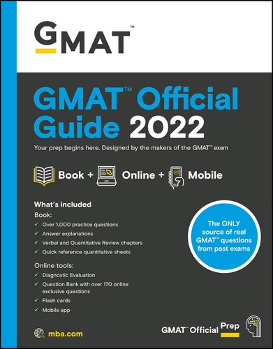 Gmat official guide 2022 - guide, book