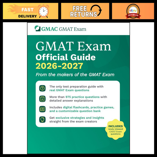 Gmat official guide - gmat, 2026-2027