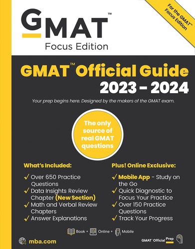 Gmat official guide 2023 - guide, 2023-2024
